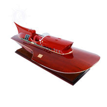 Load image into Gallery viewer, FERRARI HYDROPLANE MODEL BOAT MEDIUM | Museum-quality | Fully Assembled Wooden Model boats