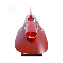 Load image into Gallery viewer, FERRARI HYDROPLANE MODEL BOAT MEDIUM | Museum-quality | Fully Assembled Wooden Model boats