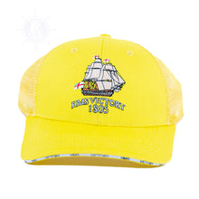 Load image into Gallery viewer, HMS Victory Embroidered Cap in Yellow by Alison