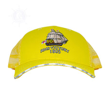Load image into Gallery viewer, HMS Victory Embroidered Cap in Yellow by Alison