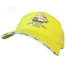 Load image into Gallery viewer, HMS Victory Embroidered Cap in Yellow by Alison