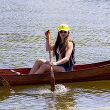 Load image into Gallery viewer, HMS Victory Embroidered Cap in Yellow by Alison