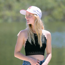 Load image into Gallery viewer, Drakkar Viking Embroidered Cap in White by Alison Nautical