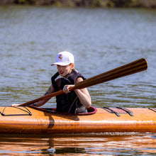 Load image into Gallery viewer, Drakkar Viking Embroidered Cap in White by Alison Nautical