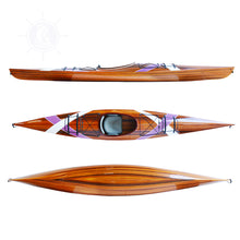 Load image into Gallery viewer, MIRAMICHI KAYAK WITH RIBBON 15' | Wooden Kayak