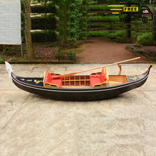 Load image into Gallery viewer, VENETIAN GONDOLA REAL BOAT 15 | WOODEN BOAT