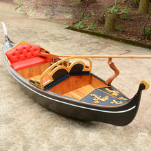 Load image into Gallery viewer, VENETIAN GONDOLA REAL BOAT 15 | WOODEN BOAT
