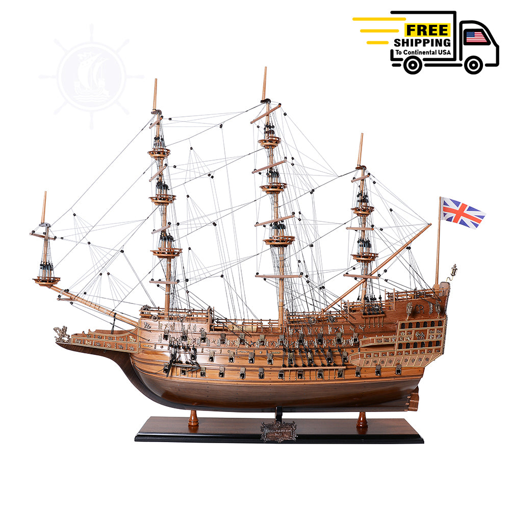 SOVEREIGN OF THE SEAS MODEL SHIP NO SAILS | Museum-quality | Fully Assembled Wooden Ship Models