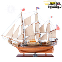 Load image into Gallery viewer, HMS BOUNTY MODEL SHIP NEW | Museum-quality | Fully Assembled Wooden Ship Models