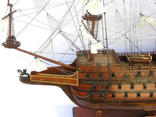 Load image into Gallery viewer, HMS SOVEREIGN OF THE SEAS MODEL SHIP XL WITH DISPLAY CASE NO GLASS | Museum-quality | Fully Assembled Wooden Ship Models