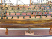 Load image into Gallery viewer, HMS SOVEREIGN OF THE SEAS MODEL SHIP XL WITH DISPLAY CASE NO GLASS | Museum-quality | Fully Assembled Wooden Ship Models