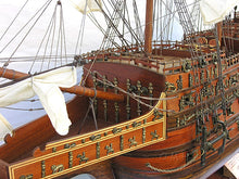 Load image into Gallery viewer, HMS SOVEREIGN OF THE SEAS MODEL SHIP XL WITH DISPLAY CASE NO GLASS | Museum-quality | Fully Assembled Wooden Ship Models
