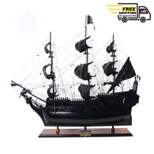 Load image into Gallery viewer, BLACK PEARL PIRATE SHIP MODEL SHIP | Museum-quality | Fully Assembled Wooden Ship Models