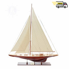 Load image into Gallery viewer, ENDEAVOUR XL Model Yacht | Museum-quality | Partially Assembled Wooden Ship Model