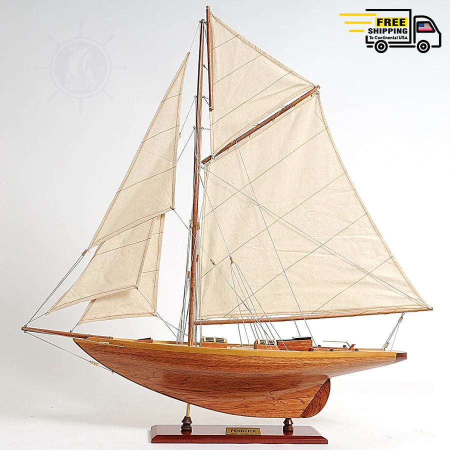 PEN DUICK Model Yacht | Museum-quality | Partially Assembled Wooden Ship Model