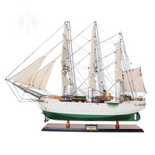 Load image into Gallery viewer, Old Modern Handicrafts Danmark Tall Ship Model - Fully Assembled Museum Quality Wooden Ship Model - 34.5L x 12W x 25H Inches