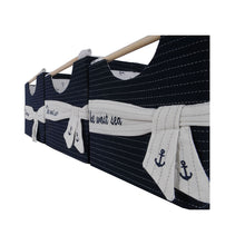 Load image into Gallery viewer, Anne Home - Set of 3 Foldable Fabric Basket | Perfect for Home Decor and Storage