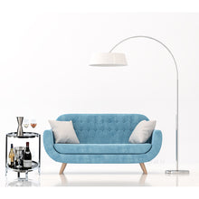 Load image into Gallery viewer, Anne Home - Round End Table | Home bar Bar Cart | Vintage style Beverage cart