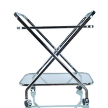 Load image into Gallery viewer, Anne Home - X-Shape Bar Cart | Home bar Bar Cart | Vintage style Beverage cart