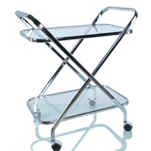 Load image into Gallery viewer, Anne Home - X-Shape Bar Cart | Home bar Bar Cart | Vintage style Beverage cart