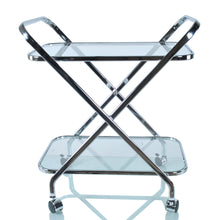Load image into Gallery viewer, Anne Home - X-Shape Bar Cart | Home bar Bar Cart | Vintage style Beverage cart