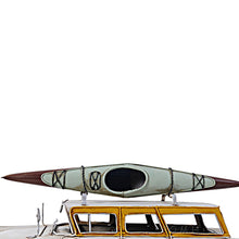 Load image into Gallery viewer, FORDS WOODY-LOOK COUNTRY SQUIRE W/ KAYAK | scale model| Miniatures |Vintage arts and crafts for decoration