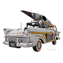 Load image into Gallery viewer, FORDS WOODY-LOOK COUNTRY SQUIRE W/ KAYAK | scale model| Miniatures |Vintage arts and crafts for decoration