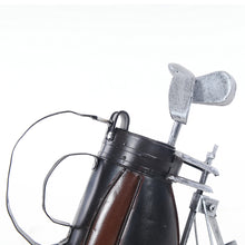 Load image into Gallery viewer, BLACK GOLF BAG | scale model aircraft | Miniatures |Vintage arts and crafts for decoration
