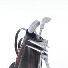 Load image into Gallery viewer, BLACK GOLF BAG | scale model aircraft | Miniatures |Vintage arts and crafts for decoration