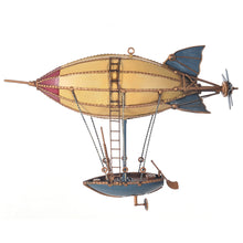 Load image into Gallery viewer, STEAMPUNK AIRSHIP | scale model aircraft | Miniatures |Vintage arts and crafts for decoration