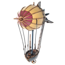 Load image into Gallery viewer, STEAMPUNK AIRSHIP | scale model aircraft | Miniatures |Vintage arts and crafts for decoration