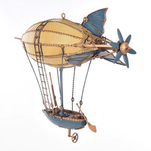 Load image into Gallery viewer, STEAMPUNK AIRSHIP | scale model aircraft | Miniatures |Vintage arts and crafts for decoration