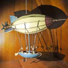 Load image into Gallery viewer, STEAMPUNK AIRSHIP | scale model aircraft | Miniatures |Vintage arts and crafts for decoration