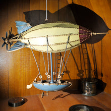Load image into Gallery viewer, STEAMPUNK AIRSHIP | scale model aircraft | Miniatures |Vintage arts and crafts for decoration
