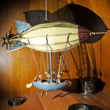 Load image into Gallery viewer, STEAMPUNK AIRSHIP | scale model aircraft | Miniatures |Vintage arts and crafts for decoration