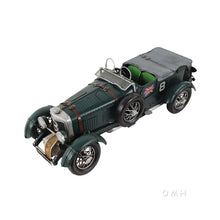 Load image into Gallery viewer, 1930 BLOWER 4.5L LEMANS CAR MODEL | scale model| Miniatures |Vintage arts and crafts for decoration
