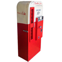 Load image into Gallery viewer, COCA-COLA STORAGE VENDING MACHINE MODEL DISPLAY | Miniatures |Vintage arts and crafts for decoration