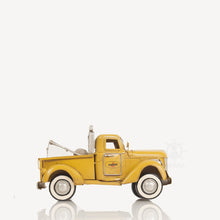 Load image into Gallery viewer, 1926 PENNZOIL TOW TRUCK YELLOW METAL HANDMADE| scale model| Miniatures |Vintage arts and crafts for decoration