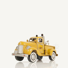 Load image into Gallery viewer, 1926 PENNZOIL TOW TRUCK YELLOW METAL HANDMADE| scale model| Miniatures |Vintage arts and crafts for decoration