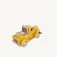 Load image into Gallery viewer, 1926 PENNZOIL TOW TRUCK YELLOW METAL HANDMADE| scale model| Miniatures |Vintage arts and crafts for decoration