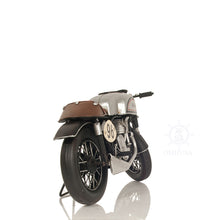 Load image into Gallery viewer, 1952 NORTON MANX 1:8 METAL HANDMADE SCALED MODEL | scale model| Miniatures |Vintage arts and crafts for decoration