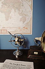 Load image into Gallery viewer, ALUM ARMILLARY |Replica of Armillary | Vintage arts and crafts for decoration