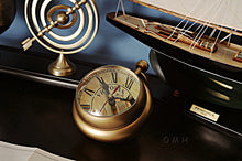 Load image into Gallery viewer, PAPER WEIGHT CLOCK | Vintage arts and crafts for decoration