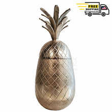 Load image into Gallery viewer, Aluminium Pineapple Storage Decor| Stylish and Functional Home Decor