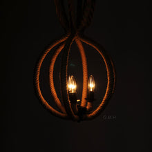 Load image into Gallery viewer, Rope Pendant Lamp - 3 Bulbs | Stylish and Functional Home Decor