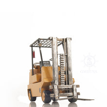 Load image into Gallery viewer, HANDMADE PROPANE FORKLIFT METAL | scale model| Miniatures |Vintage arts and crafts for decoration