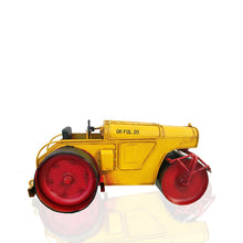 Load image into Gallery viewer, METAL HANDMADE STEAM ROLLER MODEL | scale model| Miniatures |Vintage arts and crafts for decoration