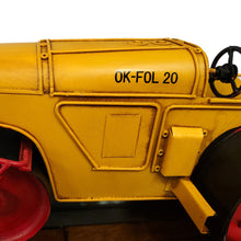 Load image into Gallery viewer, METAL HANDMADE STEAM ROLLER MODEL | scale model| Miniatures |Vintage arts and crafts for decoration