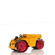 Load image into Gallery viewer, METAL HANDMADE STEAM ROLLER MODEL | scale model| Miniatures |Vintage arts and crafts for decoration
