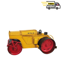 Load image into Gallery viewer, METAL HANDMADE STEAM ROLLER MODEL | scale model| Miniatures |Vintage arts and crafts for decoration
